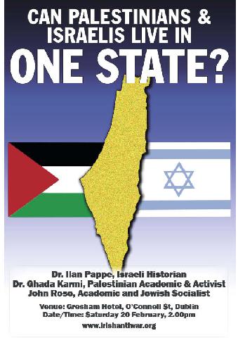 Poster Can Palestinians & Israelies Live In One State