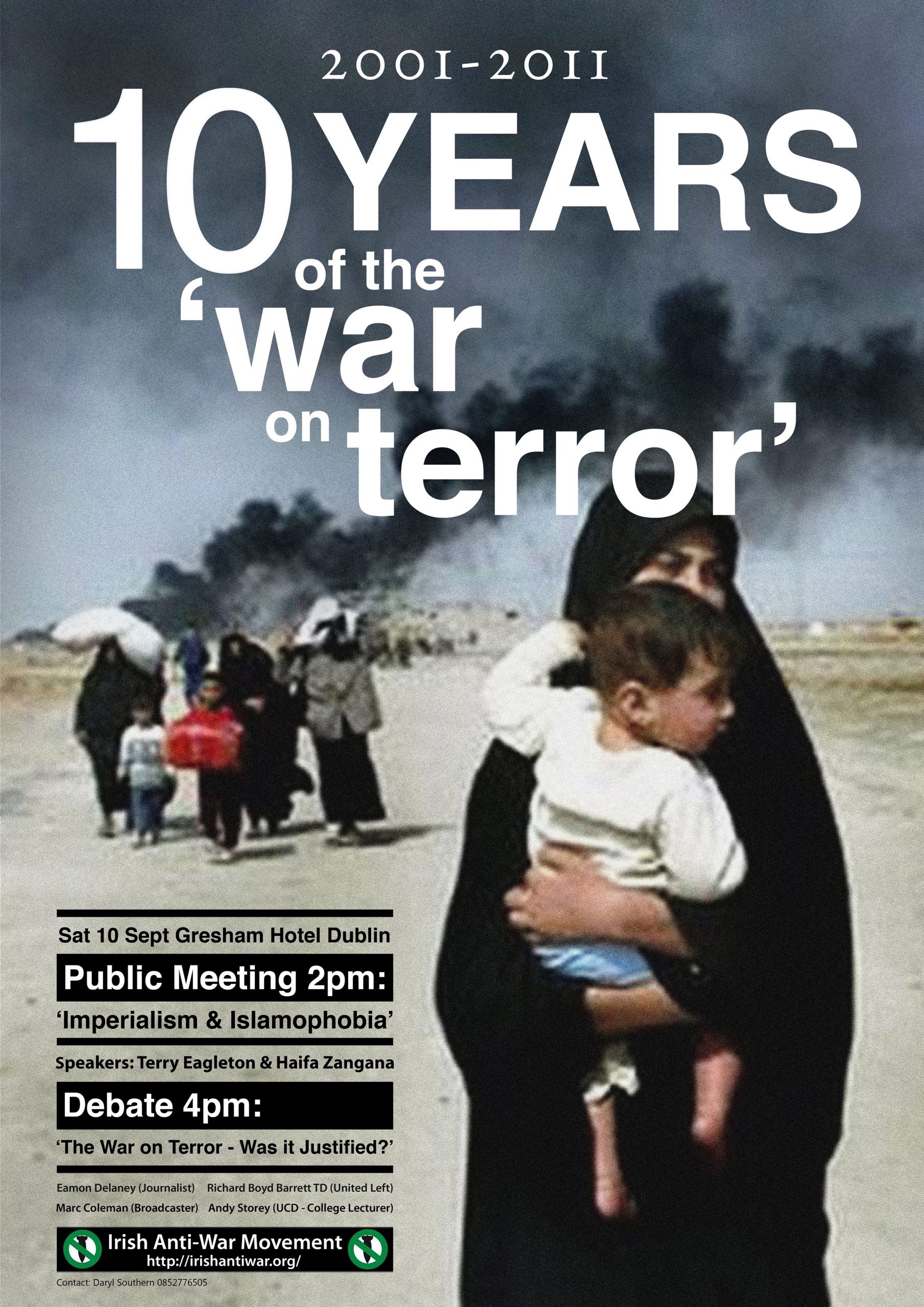 Poster 10 Years of The War on Terror