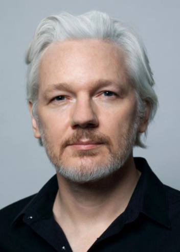 Julian Assange Face Picture